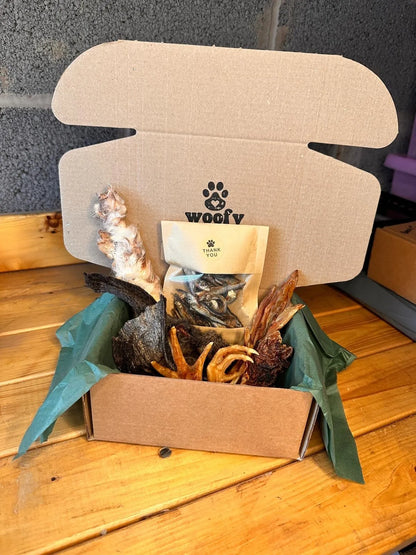 Taster Box | Natural Air-Dried Dog Treat Selection (20 Pieces) *NEW*