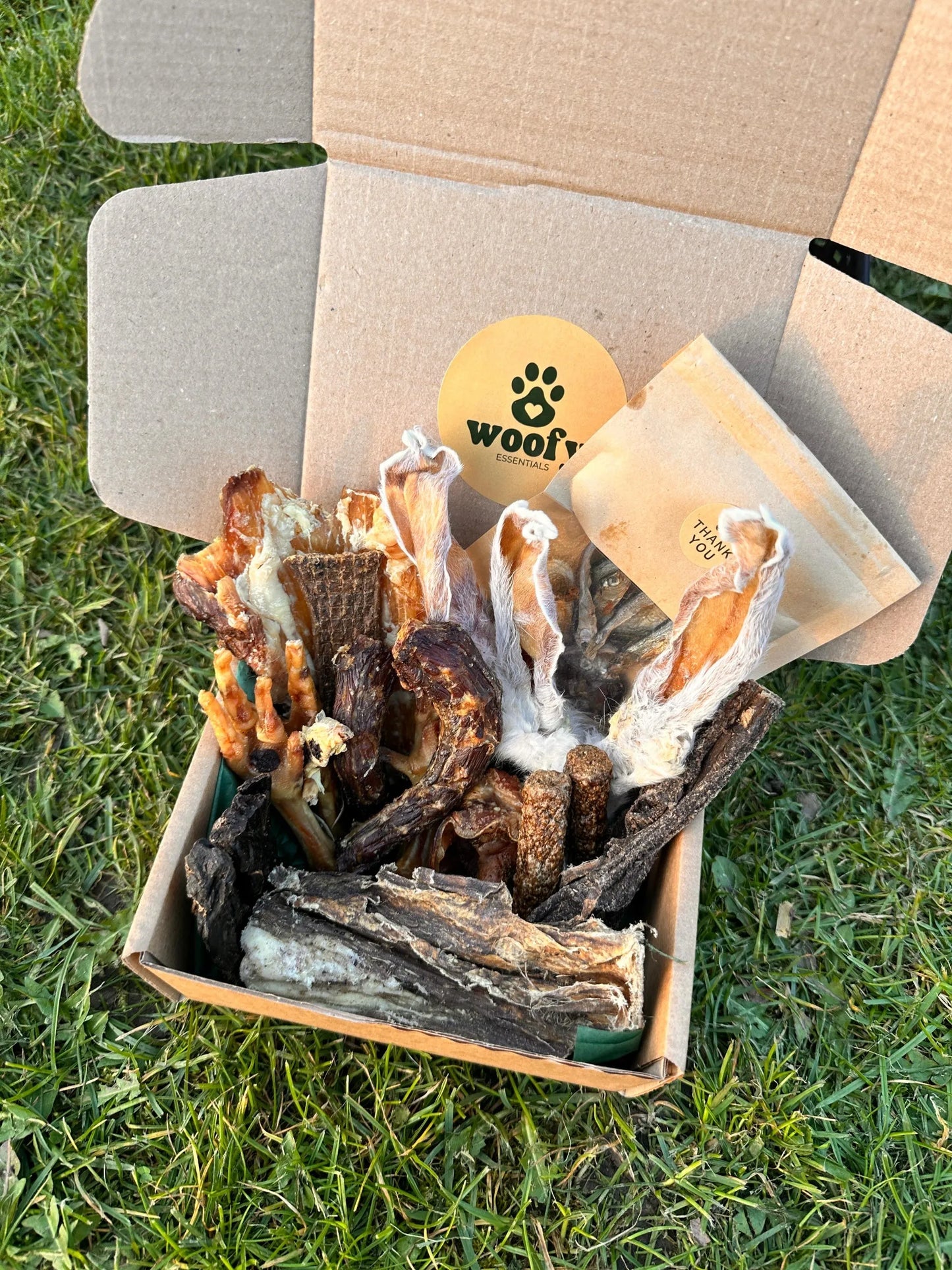 Essentials Box | Natural Air-Dried Dog Treat Selection (30 Pieces) *NEW*