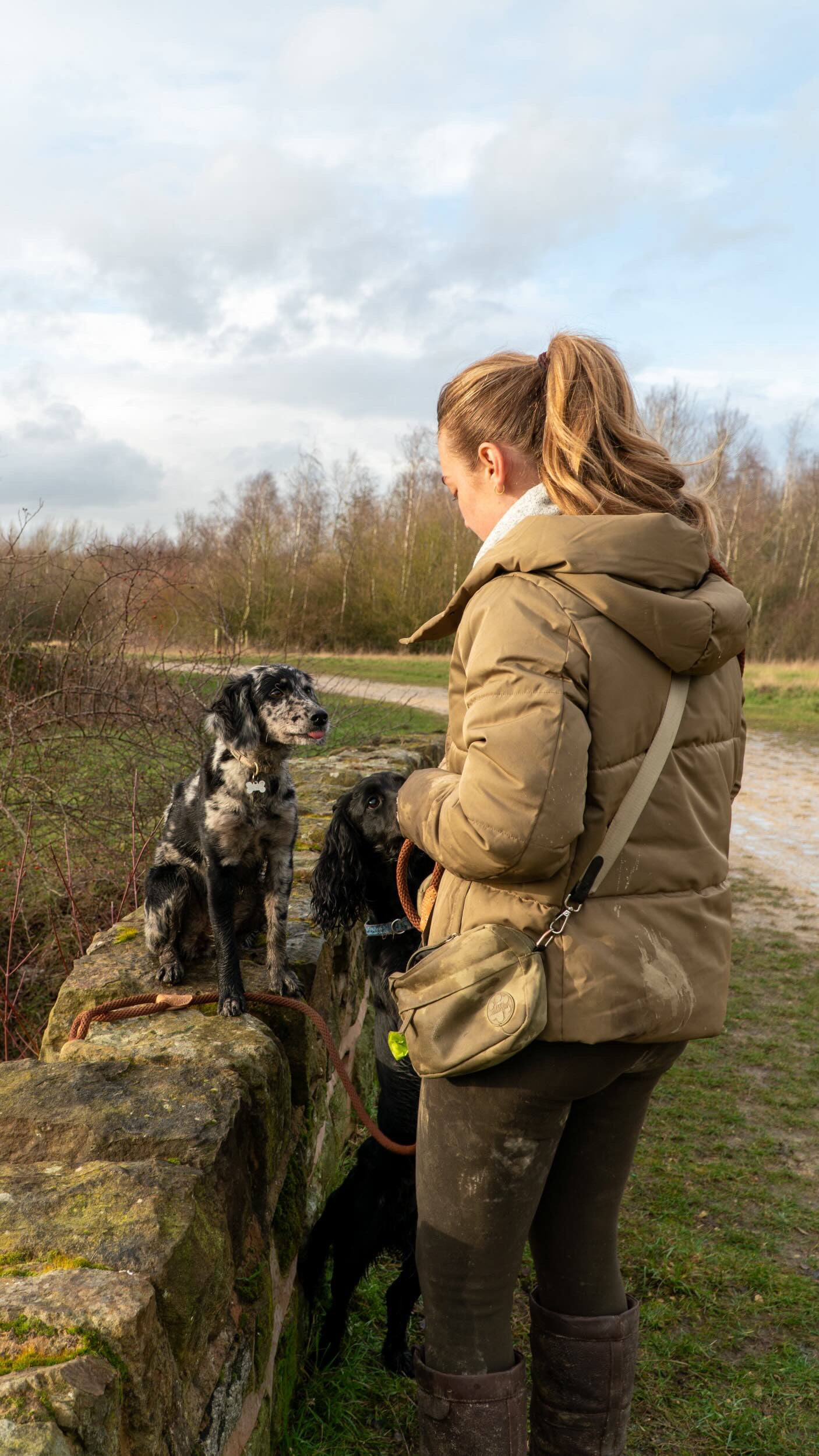Local? Elle also walks dogs.